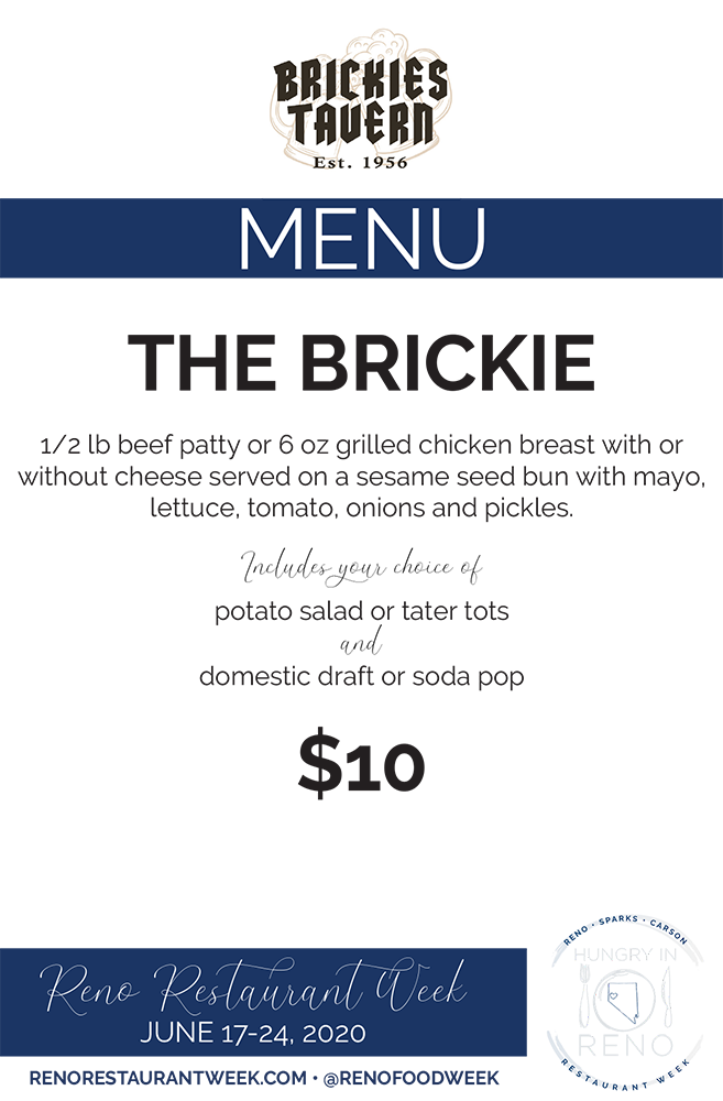 RRW Menu - Brickies