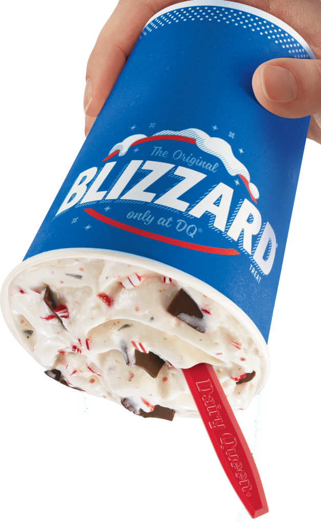 Dairy Queen Candy Cane Blizzard