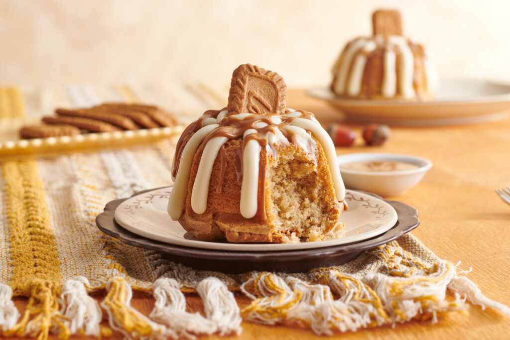 Cookie butter bundtlet. Photo provided by Nothing Bundt Cake.